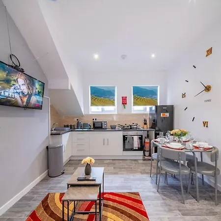 公寓 *fl1k* For Your Relaxed & Cosy + Free Parking + Free Fast Wifi 利兹