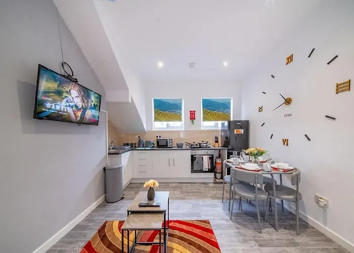 Apartament *fl1k* For Your Relaxed & Cosy + Free Parking + Free Fast Wifi Leeds (West Yorkshire)