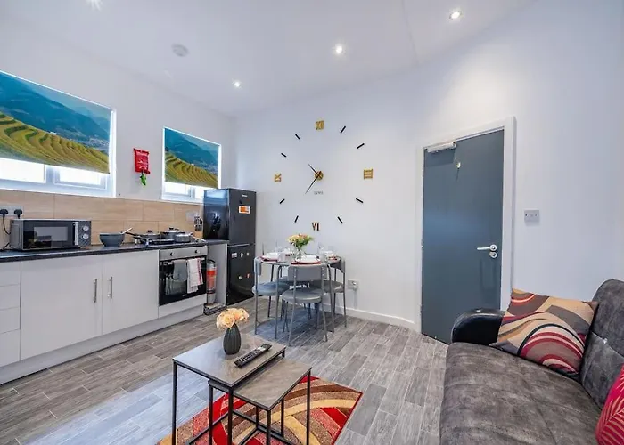 Apartament *fl1k* For Your Relaxed & Cosy + Free Parking + Free Fast Wifi Leeds (West Yorkshire)